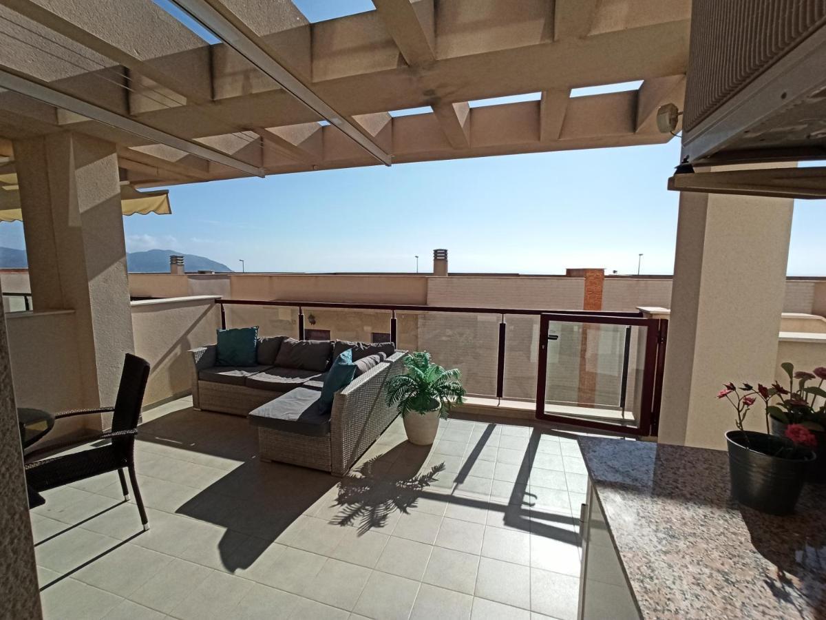 Modern Apartment With Large Terrace In Mojon Hills Cartagena Kültér fotó