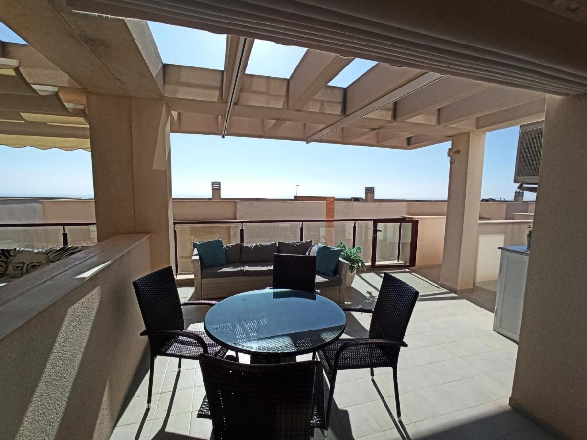 Modern Apartment With Large Terrace In Mojon Hills Cartagena Kültér fotó